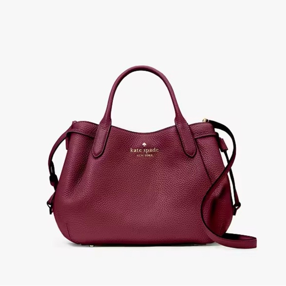 ♠️kate spade Dumpling Small Satchel, Blackberry Preserve NWT - Picture 13 of 13